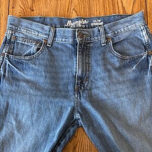 Wrangler retro slim straight 34x32